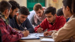 communiquer et travailler en équipe, étudiants au maroc