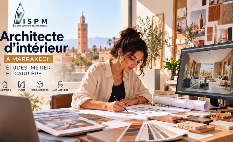 Architecte d’intérieur à Marrakech – études et carrière